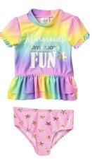 Wetsuit Club Ombre Rash Guard Set Color: Ombre Size 9M