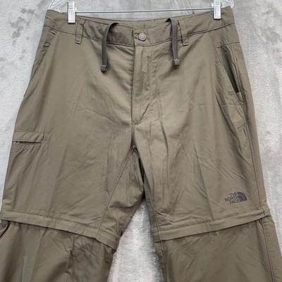 The North Face Pant Men 34x30 Horizon 2.0 Convertible workwear zip Hiking TNF