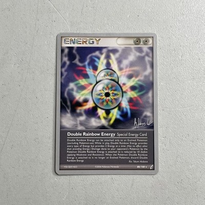 Pokemon TCG  Crystal Guardians 2008 World Championships Double Rainbow Energy 88