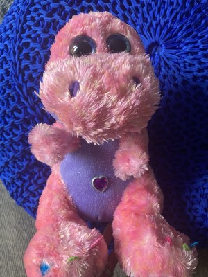 Wild Republic Dinosaurier 10 Zoll Hearts 'n' Hugs Plüschtier lila Juwel Herz 