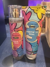 Limited Edition Bath and Body Works Body Cream  Fragrance Mist Peepin' It Real