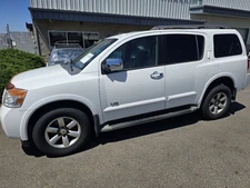 Used Rear Right Door Vent Glass Rear fits: 2008 Nissan Armada privacy tint Rear