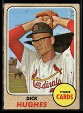 1968 Topps Dick Hughes #253 St. Louis Cardinals