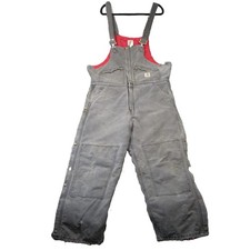 Vtg Carhartt Bib Overalls 2XL Double Knee Insulated Quilt Lined Outdoor Workwear