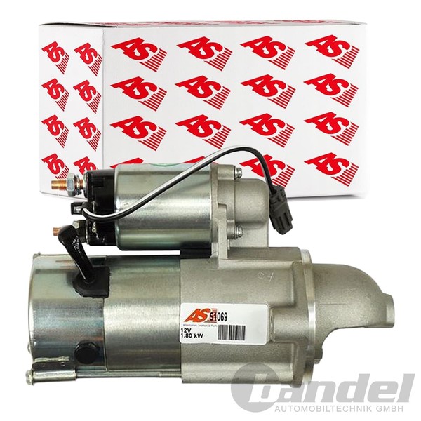 AS-PL Anlasser Starter 1,80Kw Passend FüR Chevrolet Captiva Cruze Epica Lacetti-image