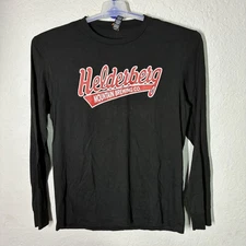 Helderberg Mountain Brewing NY pub tee graphic T shirt craft beer merch Size L