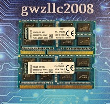 16GB 2x8GB PC3L-12800s DDR3-1600MHz 2Rx8 Non-ECC Kingston KTL-TP3CL/8G