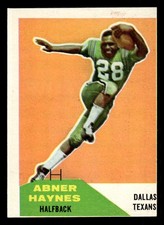 1960 Fleer #73 Abner Haynes EX/MT NM (OC)