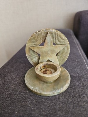 Kerzenhalter Stern aus Indien Vintage