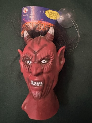 #ad Rubies Vintage Head Monster Devil Demon Halloween toy prop decoration NOS $11.99