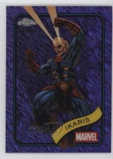 2025 Topps Chrome Marvel Comics Purple Shimmer Refractor /75 Ikaris #76 1i3j