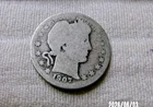 1907 P SILVER BARBER QUARTER