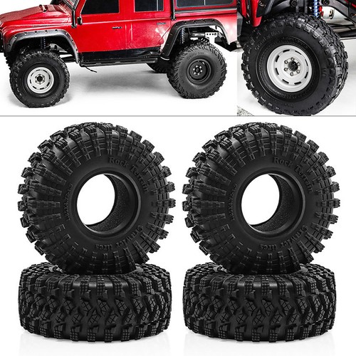 4Pcs 120*47mm 1.9" Tires Tyres Part for SCX10 90046 D90 TRX4 TRX6 RC car - Picture 3 of 11