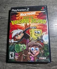 Nicktoons: Battle for Volcano Island (PlayStation 2) PS2 Disc & Case (NO MANUAL)
