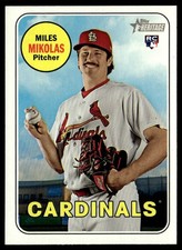 2018 Topps Heritage Miles Mikolas Rookie St. Louis Cardinals #559