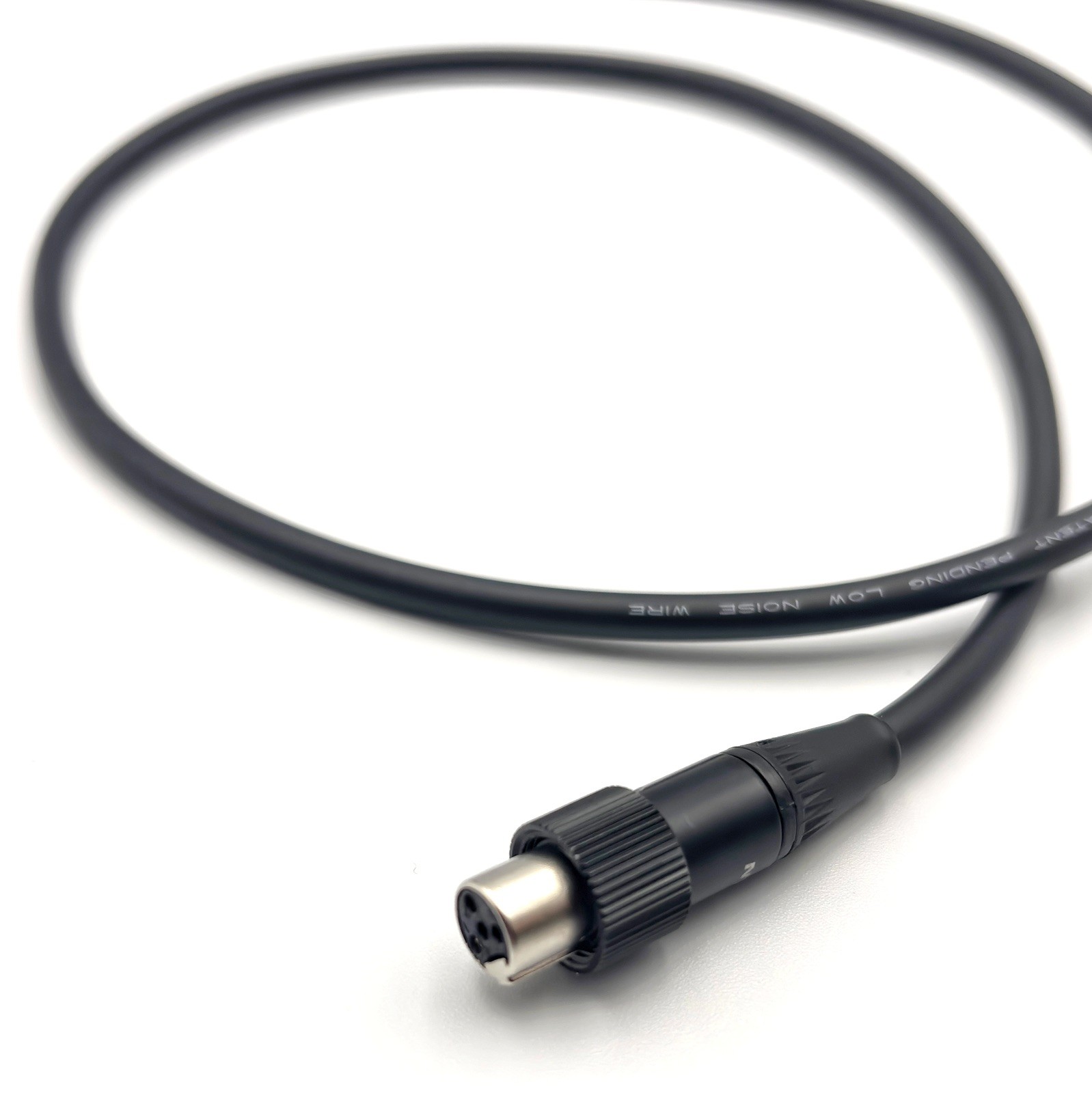 SHURE 무선 팩 케이블 1/4" 잭 - 미니 4핀(잠금식) 업그레이드(WA305/WA307) 2