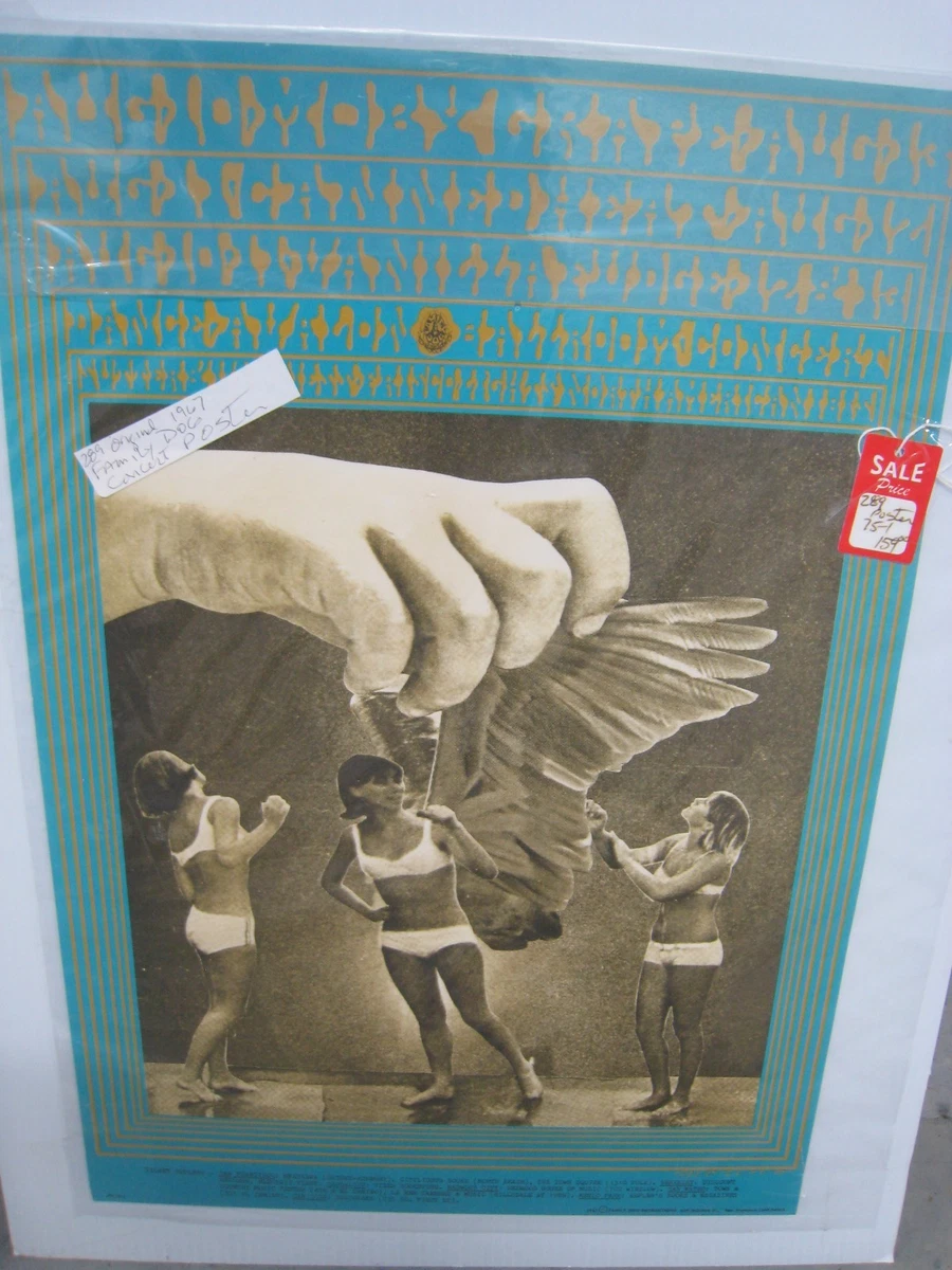 1967 familydog VictorMoscoso ビンテージ ポスター② Family Dog Poster for sale | eBay