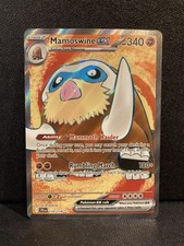 Carta Pokémon Mamoswine EX 174/159 Sv09 Ultra Rara Holo Inglese Pokémon