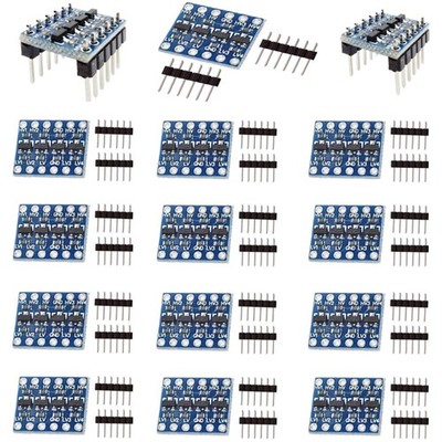 Bidirektionale 4-Kanal Pegelwandler 5V~3.3V für Mikrocontroller & Elektronik