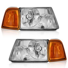 WEELMOTO for 2001-2011 ford Ranger Headlights Assembly,Headlamp Replacement for