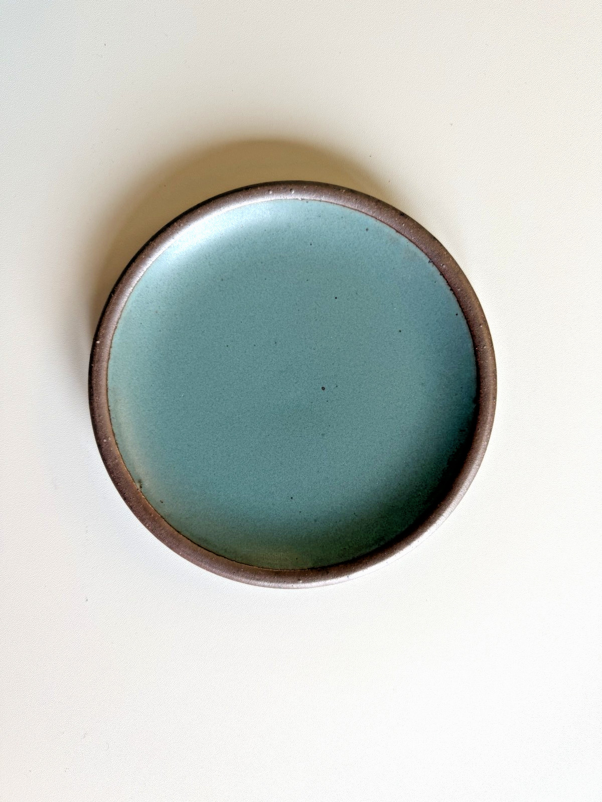 East Fork Pottery - Cake plate in Secret Beach - First, EUC