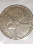 1962 Canadian Silver Quarter Coin Circulated 80% silver