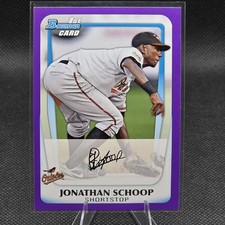 2011 Bowman Prospects  Purple Jonathan Schoop #BP25 RC