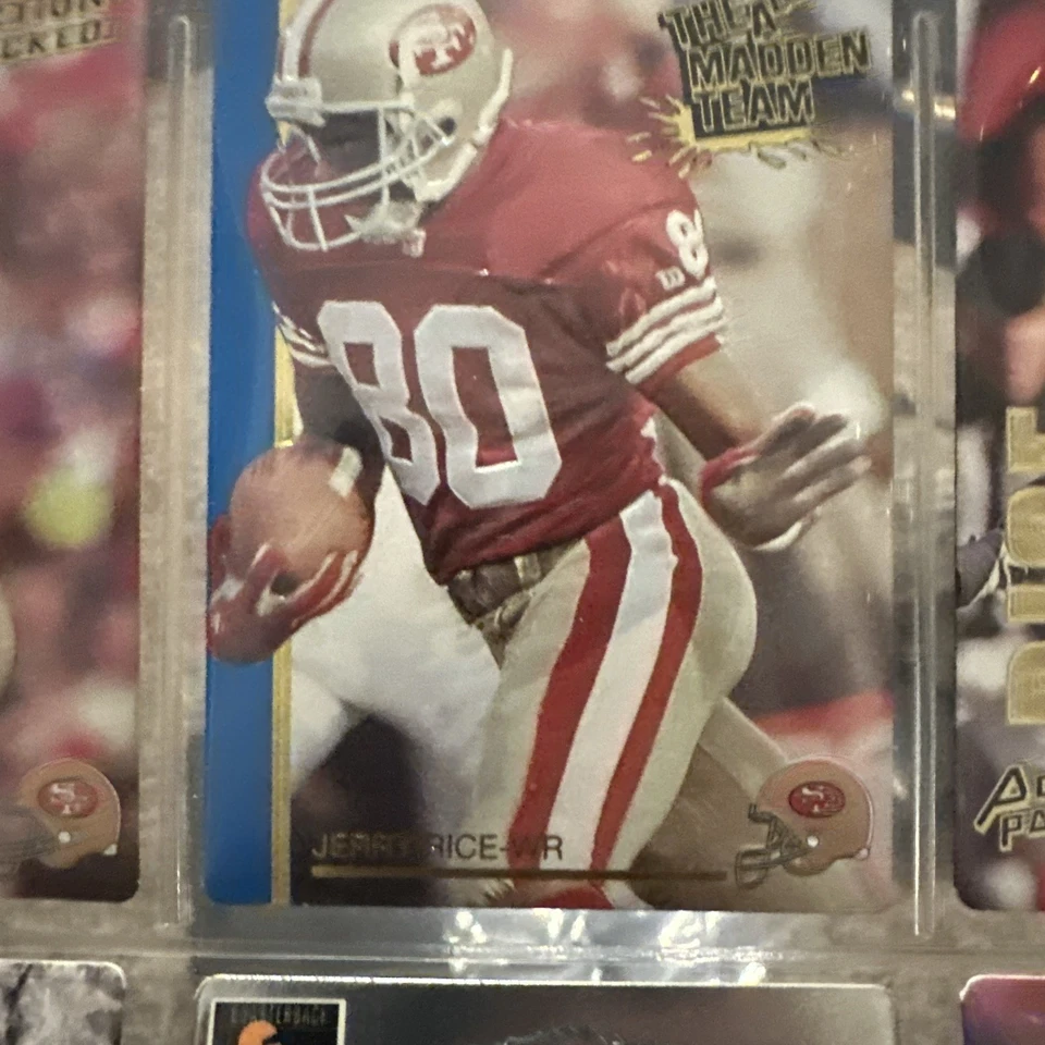 1992 Action Packed Rookie Update - Jerry Rice #59 plus 11 others package deal  - Image 2 of 4