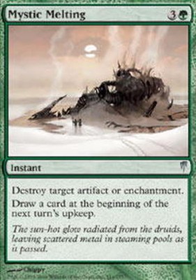 Mystic Melting Light Play, English Magic the Gathering MTG ColdSnap