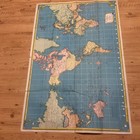 Vintage Huge Map Hammond Supreme Map Of The United States And More — photo 6
