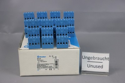 Finder 94.04 4CO-4PDT Schraubfassung 10A 250V (7 Stück) Unused