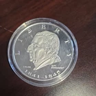 1 Oz Proof Silver Round.  Tested