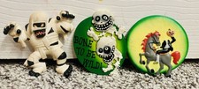 Halloween SWIBCO Refrigerator Magnet Set of 3 Mummy Headless Horseman Skeletons