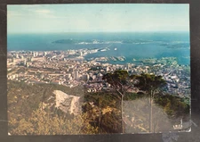 Postcard 1979 - Toulon (Var) panoramic view at the bottom of St-Madrier