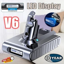 9500mAh Sony Battery For Dyson V6 DC58 V6 Animal DC59 DC61 DC72 SV09 LED Display