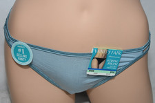 NWT Vanity Fair Illumination String Bikini Panty 18108 Blue Size 8 XL