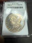 1886-P Morgan Silver Dollar MS64 DPL (DMPL) Soapbox Soap Box Stunning Deep Proof