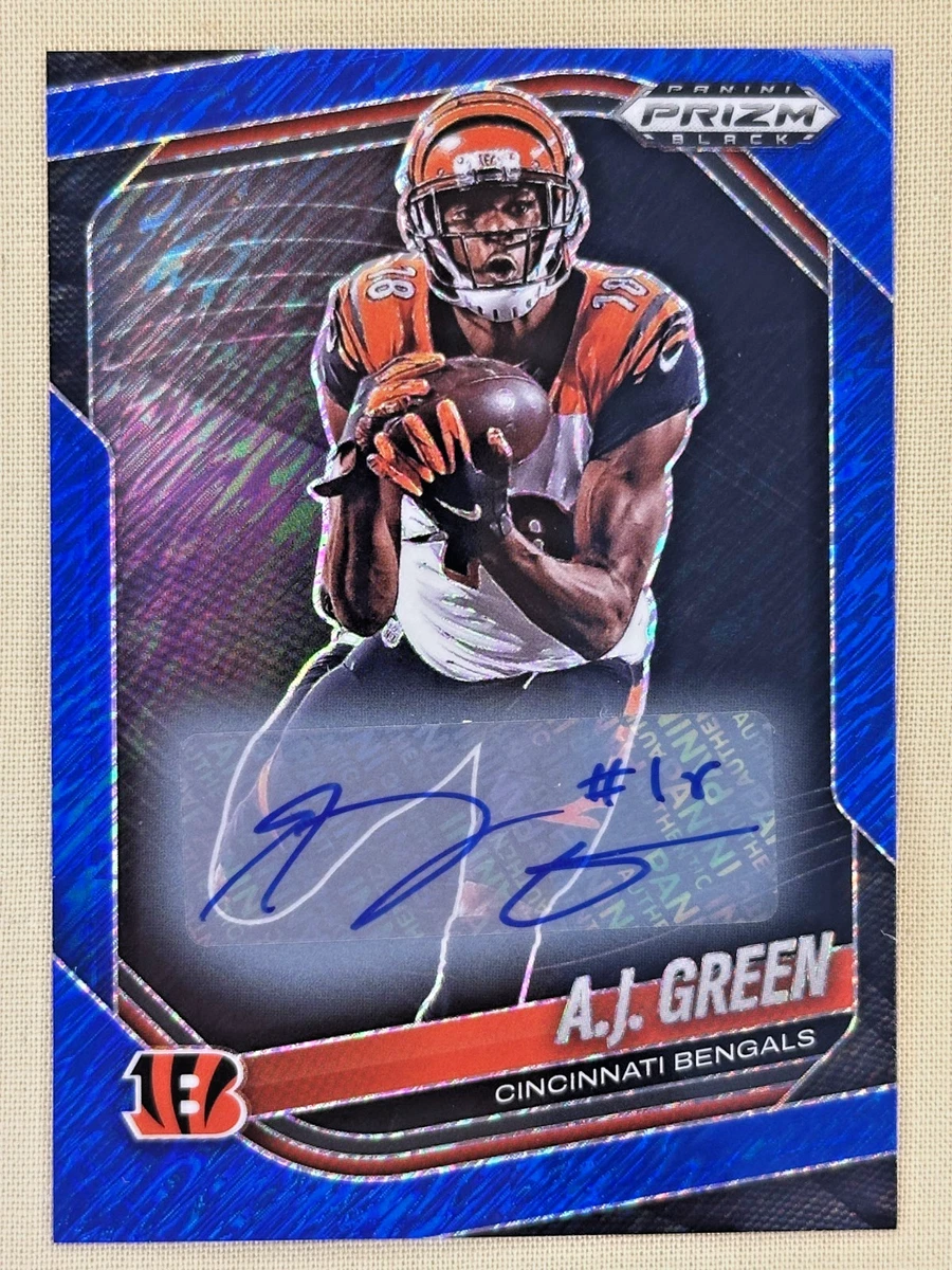 Football A.J. Green Autographed Sports Trading Card Singles for