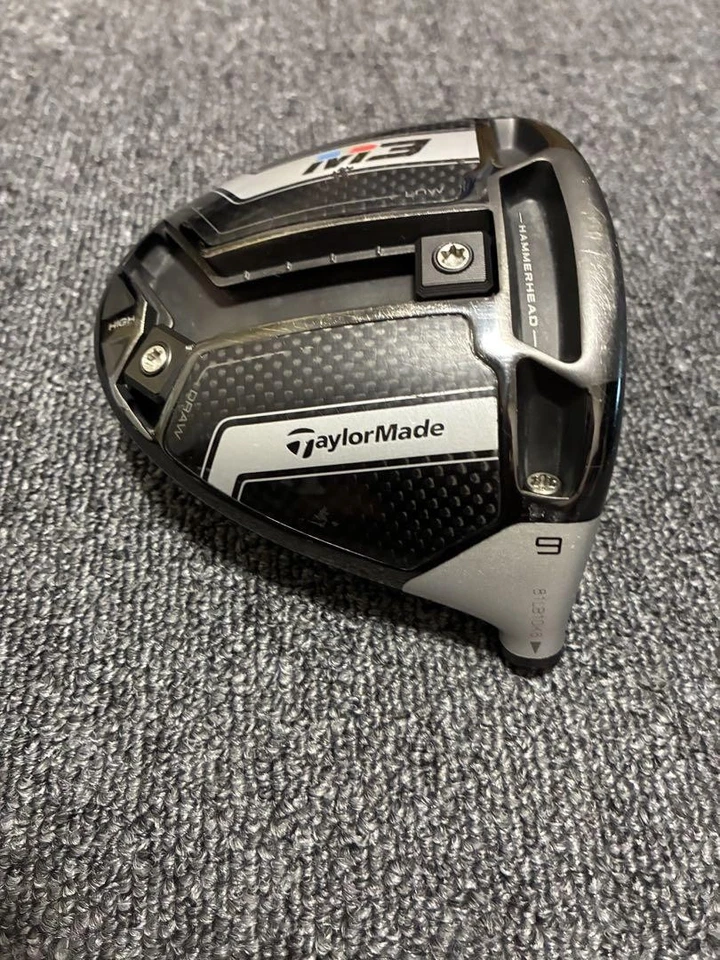 TaylorMade M3 Driver Head Only 9 Degree Right-Handed Used #26 - Image 2 of 4