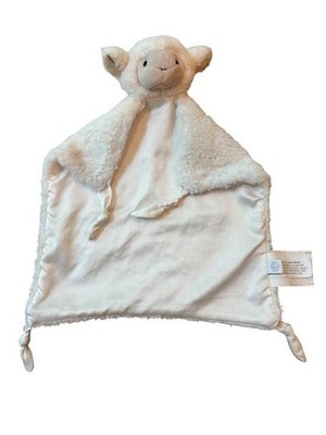 Pottery Barn Kids Lamb Lovie Faux Fur Baby Blanket