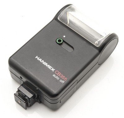Hanimex Hanimex CB355 auto off Flash Blitz Blitzgerät Aufsteckblitz - Mittenkont