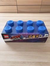 Image of Genuine Lego 4004 Storage Brick Box 2x4 In Blue (SEE DESCRIPTION - New & Sealed)