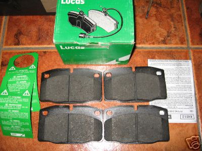 GM / AC DELCO FRONT BRAKE PADS - FITS: OPEL ASCONA & MANTA & RECORD & KADETT - Picture 3 of 3