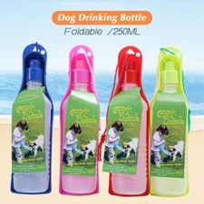 Pet Dog Cat Water Bottle Travel Cup Outdoor Puppy Feeder Dispenser Drinking Bowl