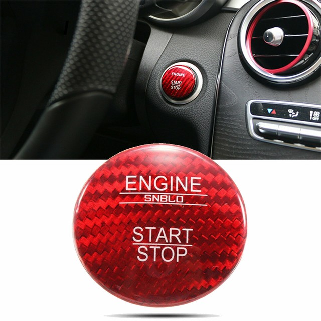 Copri Pulsante Start/Stop Per Mercedes Classe A W177, GLB E GLE W167 - Adesivi Decorativi - Foto 2