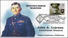 AO-3961-4, 2005, Distinguished Marines, John A. Lejeune, FDC, Add On Cachet, SC