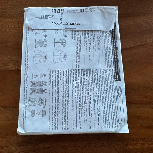 18" Doll Clothes Sewing Pattern McCall's Crafts LOT of 6 Multiple Outfits UNCUT - Picture 4 of 14