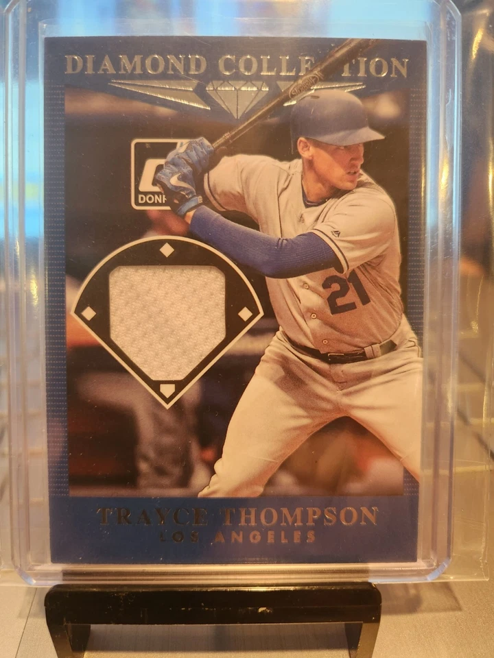 2017 Panini Donruss Trayce Thompson Collection Material Card #DC-TT " DODGER'S " - Image 3 of 4