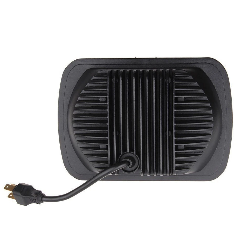 Faros LED negros 7x6 Ford Bronco II H6052/H6054 1984-1988 haz semi-sellado Foto 4 de 4