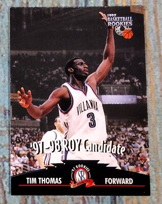 Tim Thomas 1997 Score Board 1997 Basketball Rookies '97-98 Roy